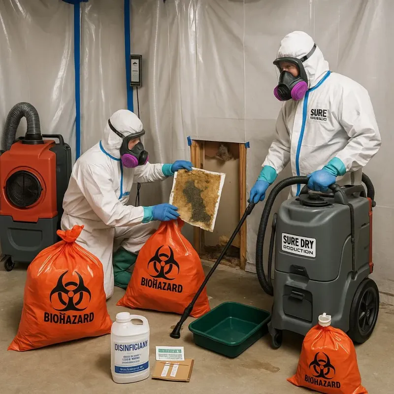 Contaminated Water Handling Protocols process in Brandywine, MD